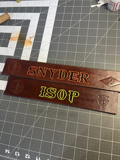 Magnetic Wall Locker Name Tag